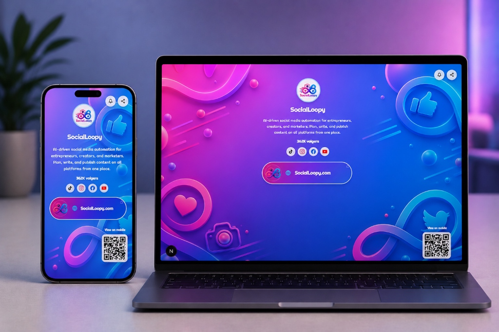 Link-in-Bio Mockup